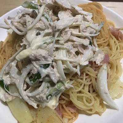 サラダパスタ